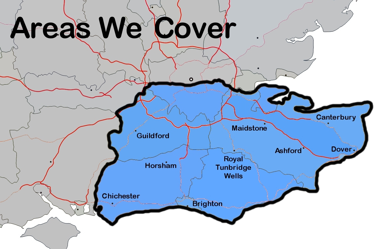 Areas we cover